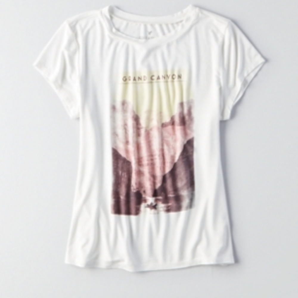 AEO SOFT & SEXY GRAPHIC T-SHIRT (Grand Canyon)